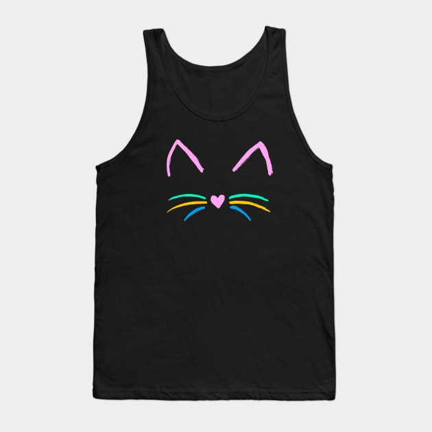 Cat Tank Top by ninoladesign